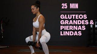 RUTINA PARA AUMENTAR GLUTEOS Y PIERNAS EN CASA  25 minutos