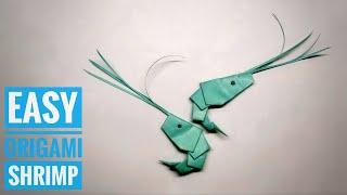 Origami Shrimp - Paper Work - Easy Origami - Origami Tutorial