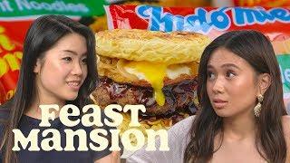 NIKI and Inga Lam Share Indomie Noodle Hacks  Feast Mansion