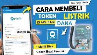  Cara BELI Token Listrik di Aplikasi DANA Terbaru  Beli Pulsa Listrik di DANA