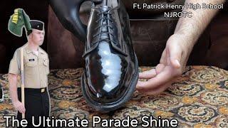 How to Parade Shine Your Military Shoes Bulling Parade Gloss & Mirror Shine In Depth Guide.