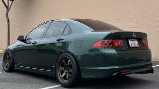 CL9 TSX gets NEW MEATY TRACK FITMENT Falken RT660...