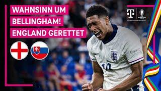 England - Slowakei Highlights mit Live-Kommentar  UEFA EURO 2024 Achtelfinale  MAGENTA TV