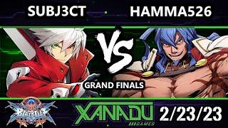 F@X 495 GRAND FINALS - SUBJ3CT Ragna Vs. hamma526 Azrael BlazBlue Central Fiction