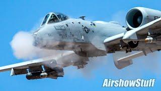 A-10 Warthog Live Fire Training