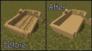 How to Smooth Boat Texture Pack in Minecraft Java Edition