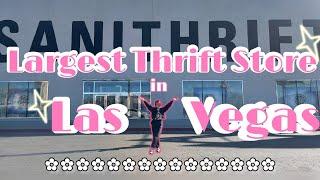 THRIFT WITH ME  LARGEST THRIFT STORE IN LAS VEGAS #thrifting #thriftwithme #thrifthaul