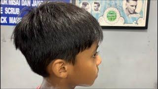 Cara cepat potong rambut anak- Anak 7 minit siap  RAMBUT sekolah