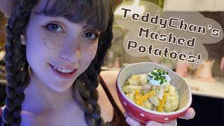 MAKING MASHED POTATOES FOR THANKSGIVING IN COSPLAY  INDIGO WHITE