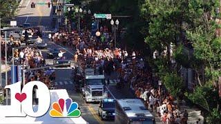 Live coverage of the Tennessee baseball teams championship celebration in downtown Knoxville