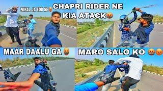  Chapri boys se hui ladai Extreame Road Rage   started fight with meHighway pe hue larai