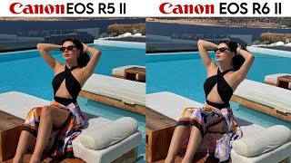 Canon EOS R5 II vs Canon EOS R6 II Camera Test