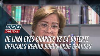 De Lima eyes charges vs ex-Duterte officials behind bogus drug charges  ANC