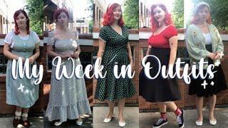 My Week in Outfits  Vintage Style