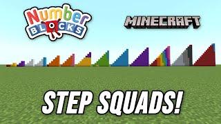 Numberblocks Step Squads  Minecraft 1 to 105