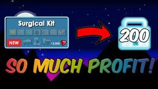 SO MUCH PROFIT WITH SURGERY PACK  Growtopia How To Get Rich 2019