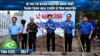 Bí thư TW đoàn Nguyễn Minh Triết thăm tặng quà chiến sĩ tình nguyện  THKG