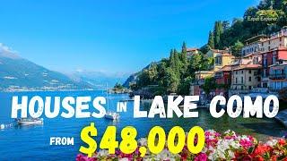 Affordable  ITALIAN PROPERTIES for Sale in LAKE COMO  House Hunting in Italy Series Ep. 1