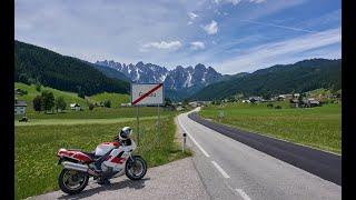 1600 km Österreich-Tour 2024 mit der Yamaha  FZR 1000 mein Tourtagebuch