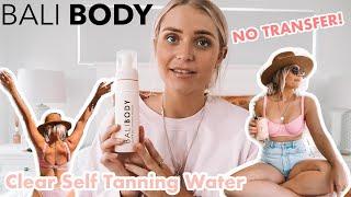 BALI BODY CLEAR SELF TANNING WATER REVIEW  Claims to have NO TRANSFER VLOG  MIKAELA RICHTER