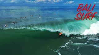 Keramas in Dry Season - Drone Surf Video 28 July 2021