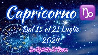 Capricorno ️ dal 15 al 21 Luglio 2024 #capricorno #previsionisettimanali #oroscopo  #amoretarocchi