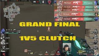 Fnatic Enzo Grand Final 1v5 ACE CLUTCH VCT EMEA