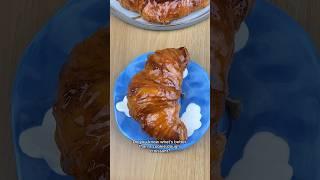 Crème brûlée croissant recipe #food #cremebrulee #shorts