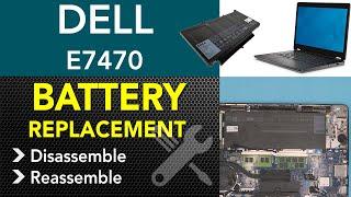 Dell Latitude E7470 Battery Replacement