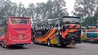 bus sampaper telolet membasuri kalan raya