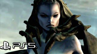 God of War Remastered PS5 - Erinys Boss Fight Ghost of Sparta 4K 60FPS