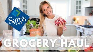 Healthy Grocery Haul  What I buy at Sams Club