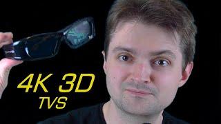 4K 3D TVs - active & passive - Samsung & LG - reviews & rants