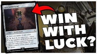 WIN IN EDH with Luck Bobblehead  One Card FOUR Decks