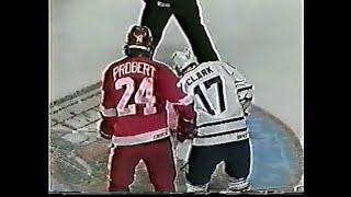 Wendel Clark vs Bob Probert Round 3 & 4