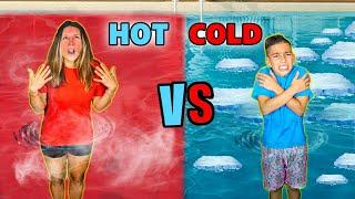 HOT vs COLD Pool CHALLENGE  The Royalty Family