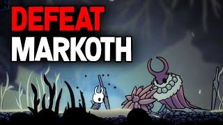 Hollow Knight-  How to Beat Markoth Flying Warriors Grave Boss With Shields