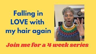 WEEK 1 of a 4 week hair growth journey to healthy & happy hair using ONLY pure and homemade products