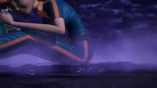 Monsters vs Aliens Giant Ginormica butt crushes monster to death in slow motion