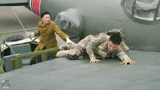 4個特種兵潛進日軍機場開走飛機，大佐不自量力阻擋，兩人開啟生死決鬥  ️  抗日  MMA  Kung Fu