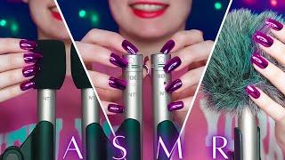 ASMR Sleep Inducing Mic Scratching - Brain Massage with 12 MICS  & Different Nails  No Talking 4K