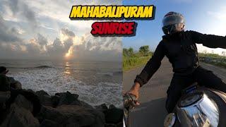 Mahabalipuram morning ride  Sunrise mamallapuram  drron