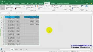 How to quickly hide unused cells rows and columns in Excel