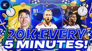 20K EVERY 5 MINS EAFC 25 BEST TRADING METHODS EA FC 25 SNIPING FILTERS & FLIPPING