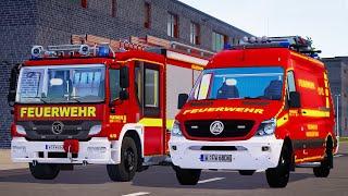 Emergency Call 112 - Mönchengladbach Firefighter and Ambulance on Duty 4K