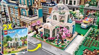 Double LEGO Botanical Garden Modular Building