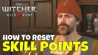 Witcher 3 How to Reset Skill Points