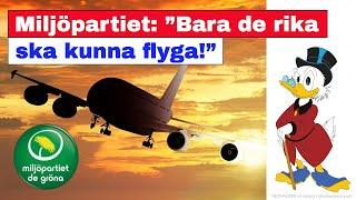 MP ”Bara de rika ska kunna flyga”