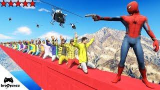 EN YÜKSEKTEN SUYA TEHLİKELİ ATLAYIŞ RAGDOLLS - GTA 5