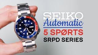 Watch Review  SEIKO 5 SPORTS Red Blue Pepsi  Watch Frontier